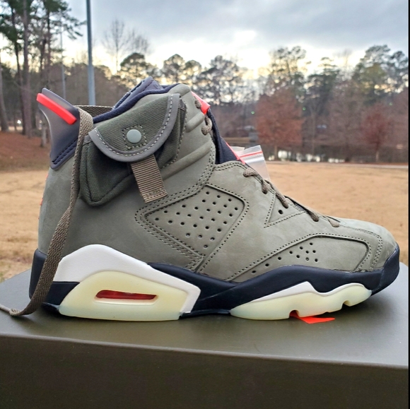 Jordan | Shoes | Air Jordan 6 Retro Sp Travis Scott Men Sz 75 Fits